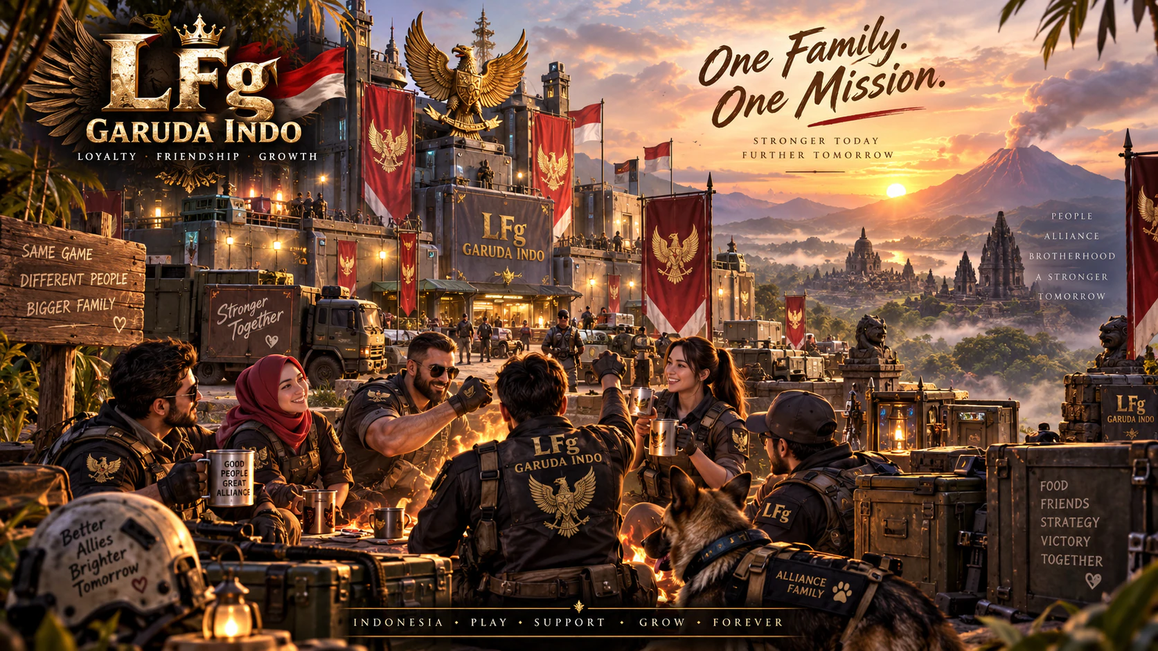 LFg — Garuda Indo alliance artwork