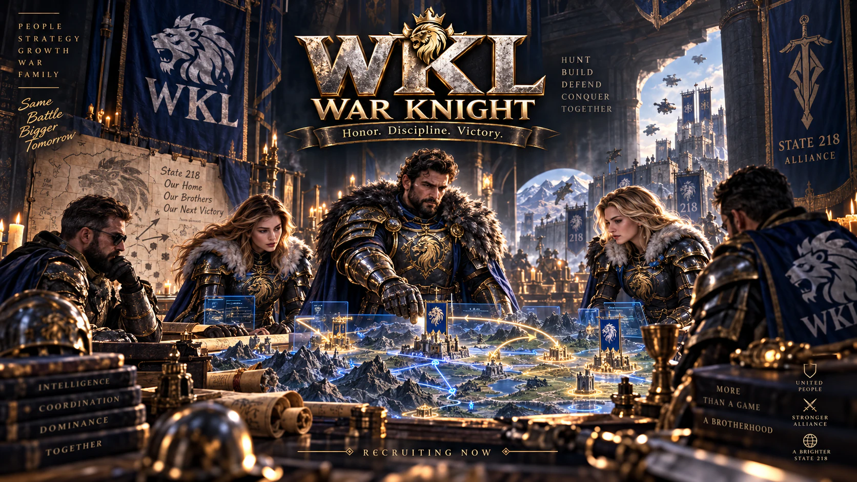 WKL War Knight alliance artwork 2