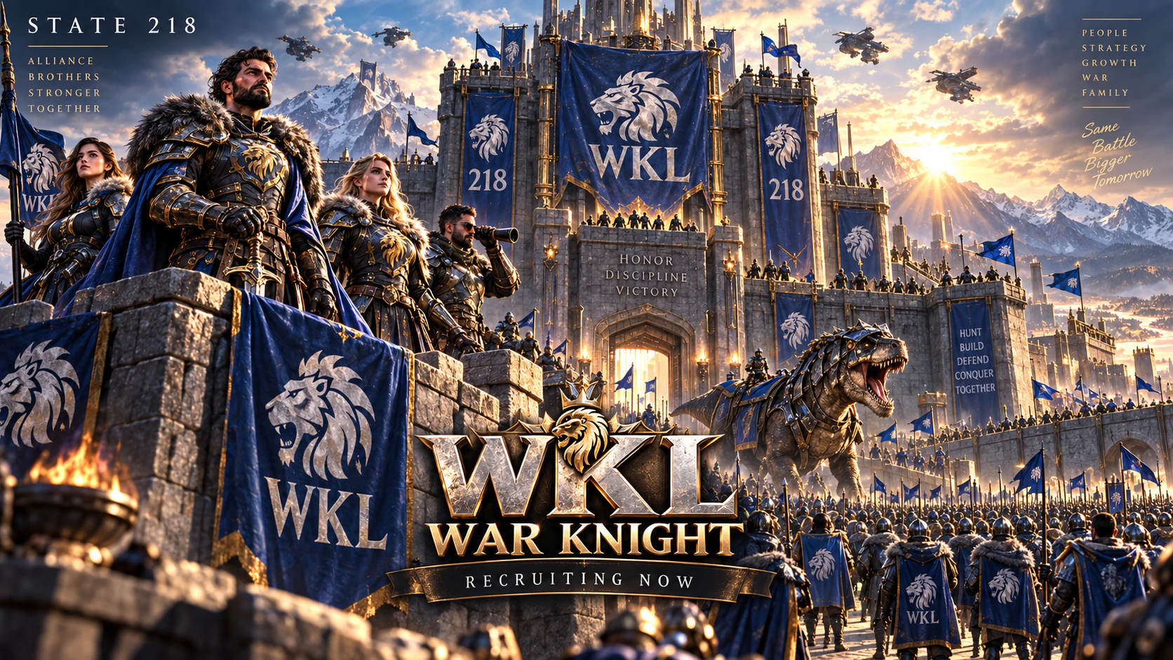 WKL War Knight alliance artwork 3