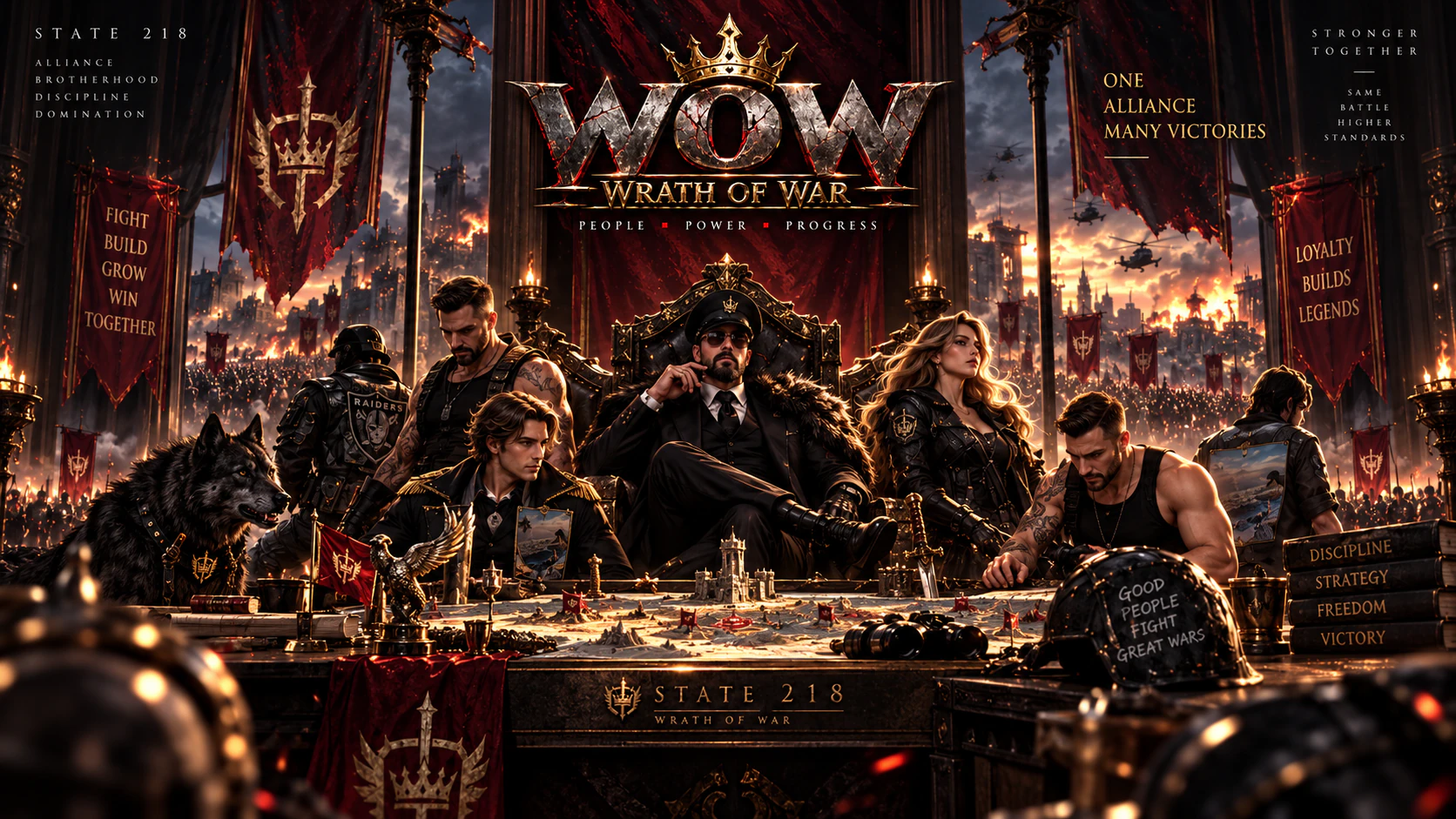 woW Wrath of War alliance artwork 1