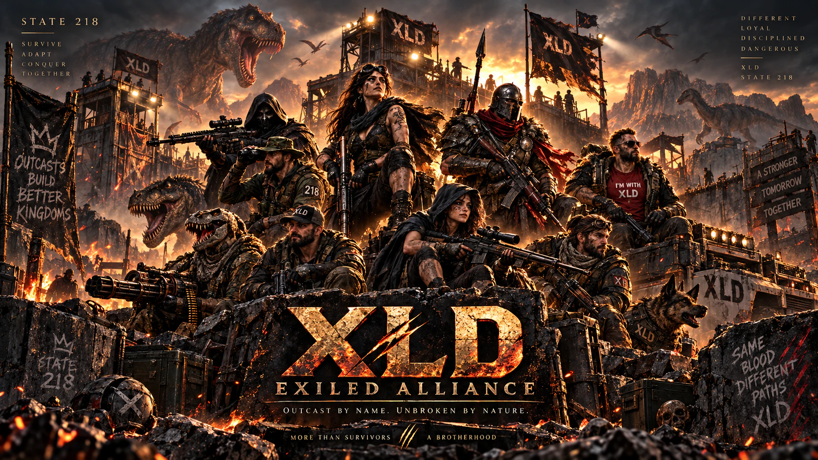 XLD — Exiled Alliance alliance artwork
