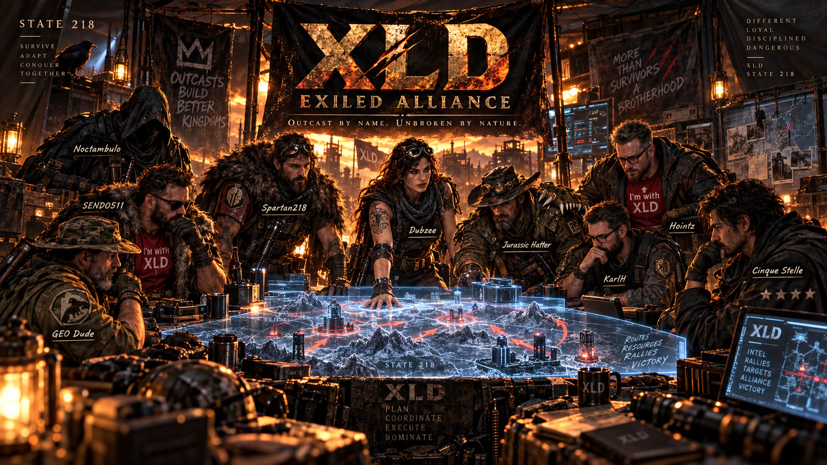 XLD Exiled Alliance alliance artwork 2